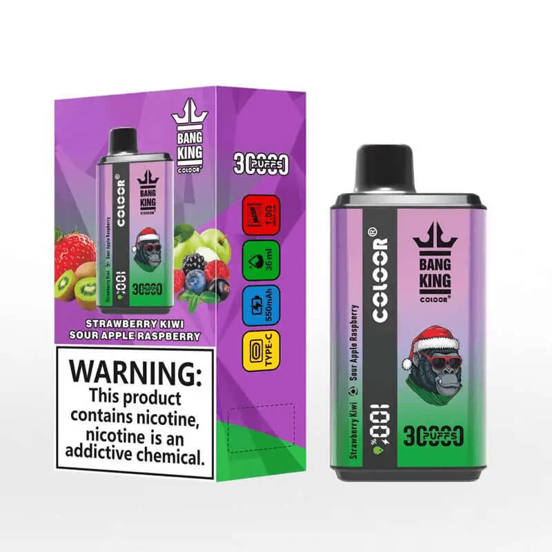 Bang King 30000 Puffs Disposable Vape - 36ml E-Liquid, 550mAh Battery