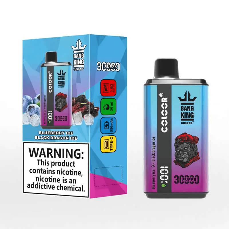 Bang King 30000 Puffs Disposable Vape - 36ml E-Liquid, 550mAh Battery