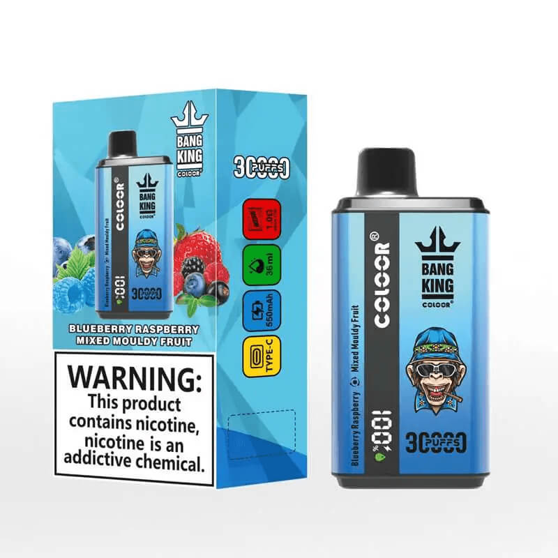 Bang King 30000 Puffs Disposable Vape - 36ml E-Liquid, 550mAh Battery