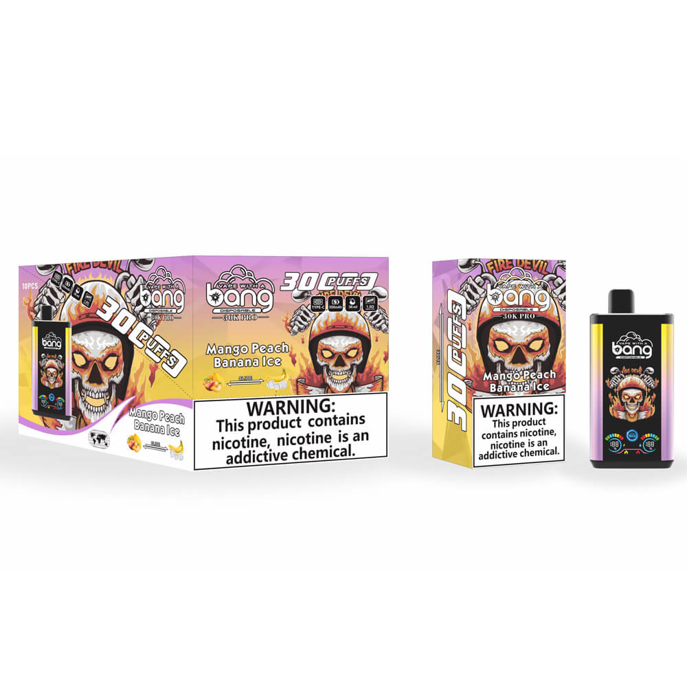 Bang Large screen 30000 PUFF dual flavors Disposable Vape In Sales