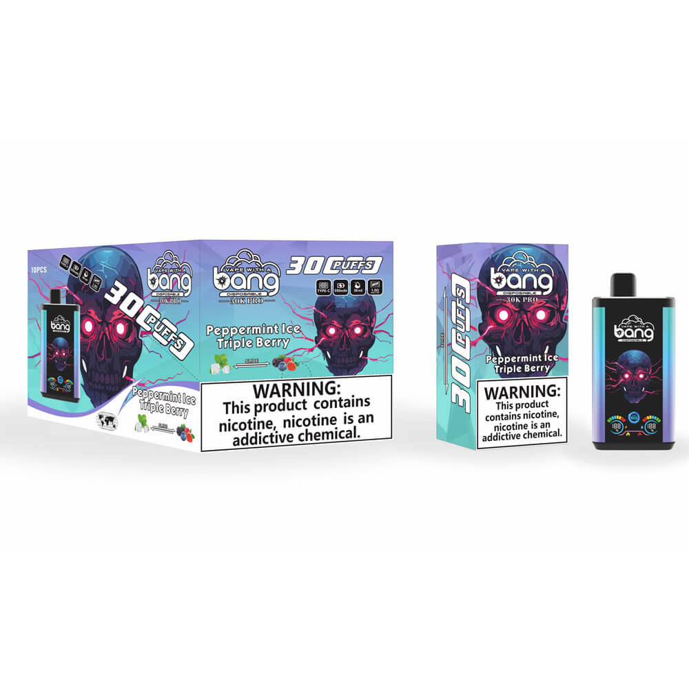 Bang Large screen 30000 PUFF dual flavors Disposable Vape In Sales
