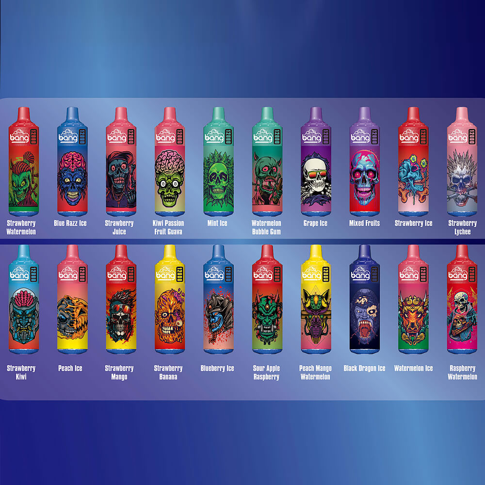 BANG MESHCOLL 12000 PUFF Disposable Vape In Sales