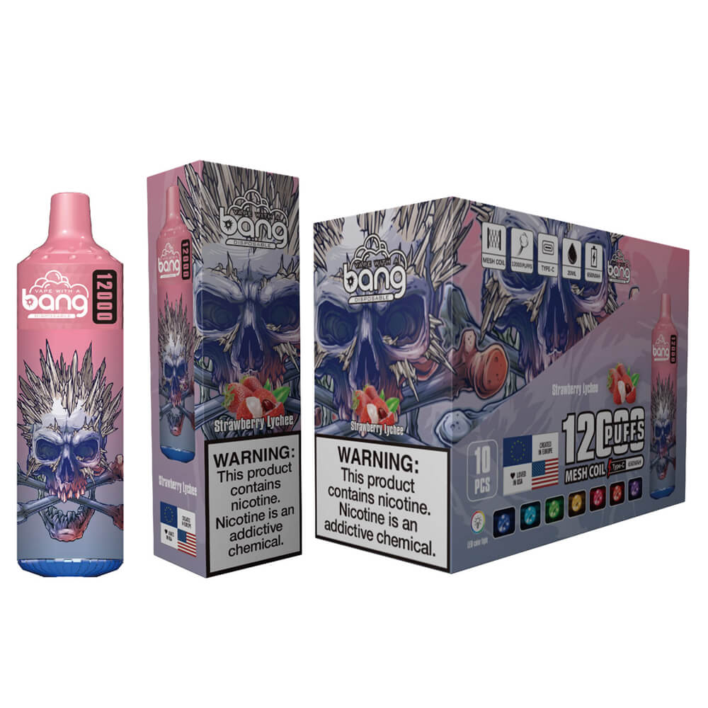 BANG MESHCOLL 12000 PUFF Disposable Vape In Sales