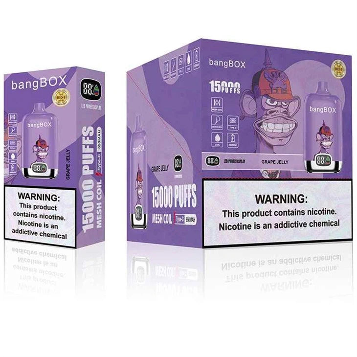 Bang disposable BC 15000 puff Disposable Vape Wholesale Vape Pen E Cigarette Prefilled 25ml 650mAh 12 Flavors