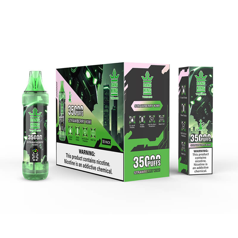 Bang King 35000 Puffs Disposable Vape(0%-5% Nicotine) - 35ml E-Liquid, 700mAh Battery 12 Flavors