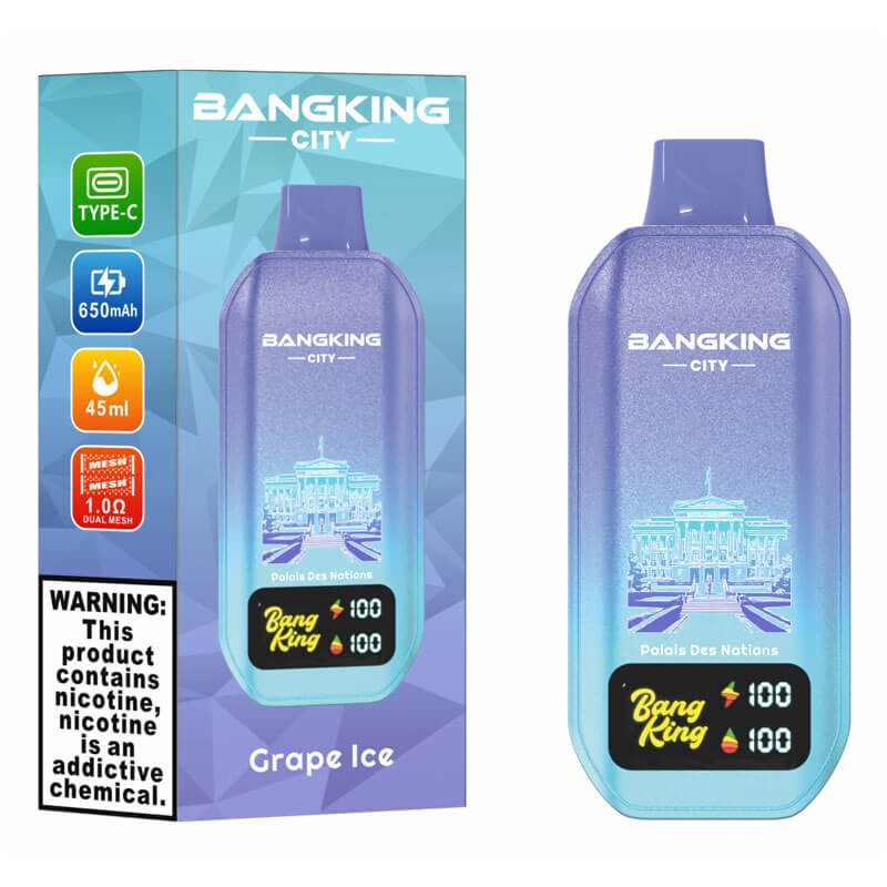 Bang King City 50000 Puffs Disposable Vape - 45ml E-Liquid, 650mAh Battery