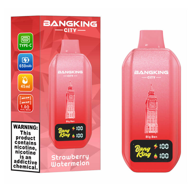 Bang King City 50000 Puffs Disposable Vape - 45ml E-Liquid, 650mAh Battery