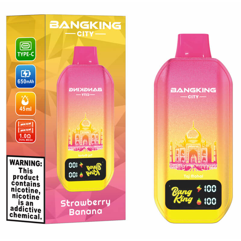 Bang King City 50000 Puffs Disposable Vape - 45ml E-Liquid, 650mAh Battery