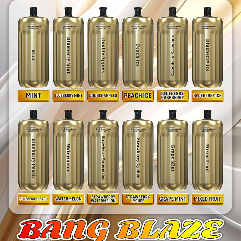 Bang Blaze E-Shisha Head 42000 - 30ml E-Liquid, 1000mAh Battery