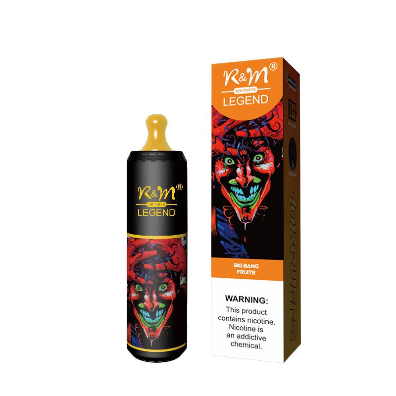 R&M Vape 10000K puffs 15KPuff Disposable 20ML 850mah Fruit Flavor Portable Stylish High-quality E-lectronic c igarette Vape E-liquid V aporizer Pod system Include Nicotine