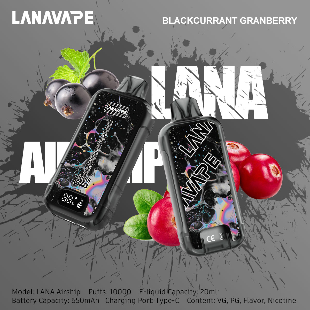 LANAVAPE 10000 Puffs Disposable Vape Wholesale