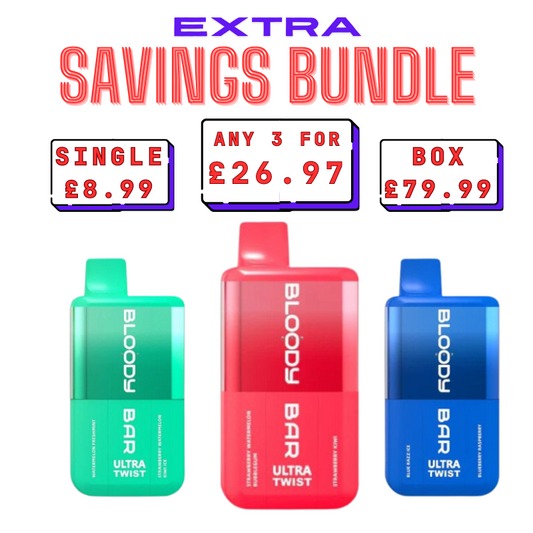 Bloody Bar 20K Puff Ultra Twist Disposable Bar | Only £8.99