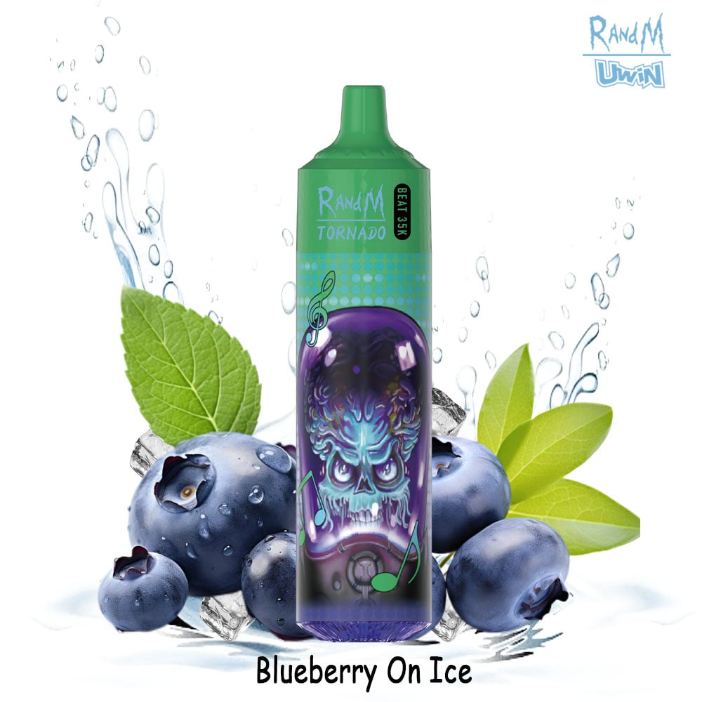 Uwin Tornado 35K Puffs Music Disposable Vape Pen | Rich flavors,Music-Synced LED Lights