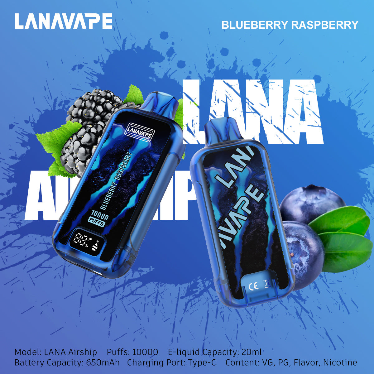 LANAVAPE 10000 Puffs Disposable Vape Wholesale