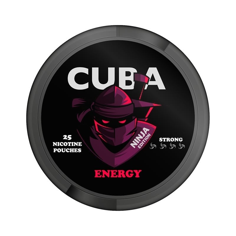 Cuba Nicotine Pouches - White/ Black/ Ninjia