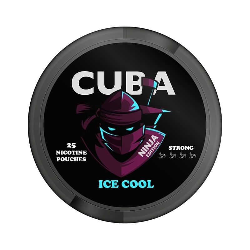 Cuba Nicotine Pouches - White/ Black/ Ninjia