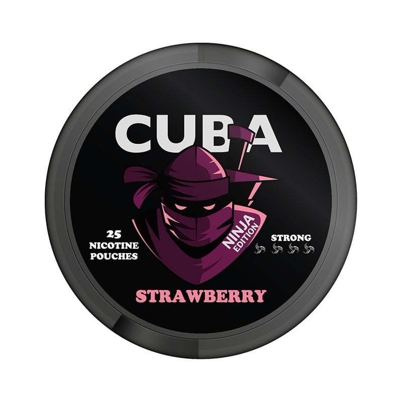 Cuba Nicotine Pouches - White/ Black/ Ninjia