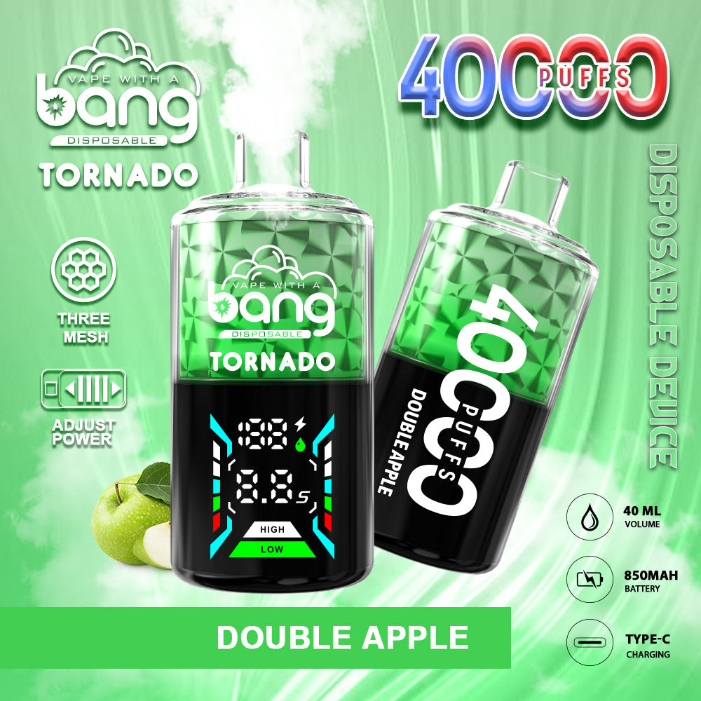 Bang 40000 Puffs 40K Pro Puffs Smart Full Screen Description Disposable Vape Pen E Cigarette 30ml 850mAh Prefilled