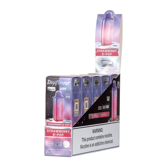 Strawberry B-Pop Digiflavor BRK Disposable