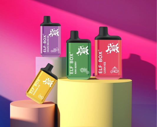 ELF BOX 5500 Disposable Vape 5500 Puffs Authentic E Cigarette Pen