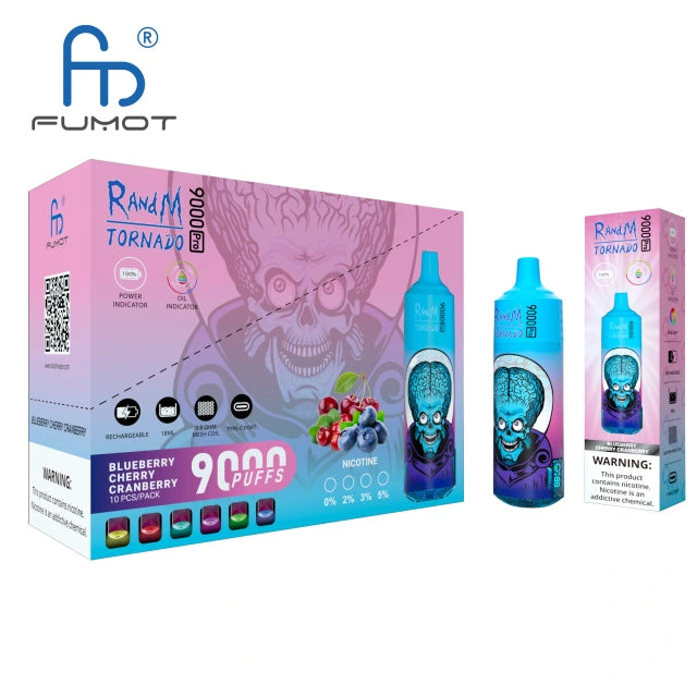 Fumot RandM Tornado 9000 Pro Disposable Vape Wholesale