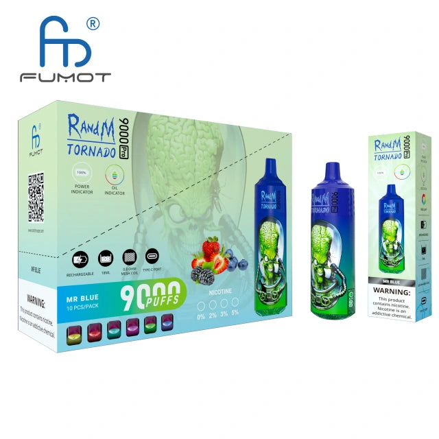 Fumot RandM Tornado 9000 Pro Disposable Vape Wholesale