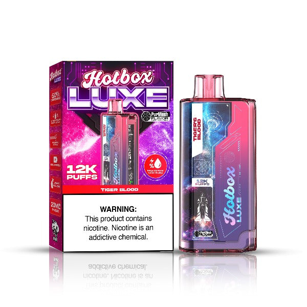 Hotbox Luxe 12k Puffs Disposable Vape 20mL