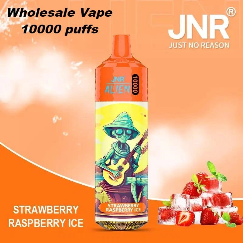 JNR Alien 10000 Puffs Low Price Hot Sale RGB Vape-850mAh Battery, 20ml E-liquid, Multiple Nicotine 44 Flavors