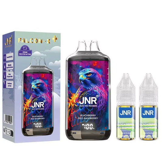 JNR Falcon X 28000 Puffs Vape- 10ml E-liquid, Multiple Nicotine 10 Flavors