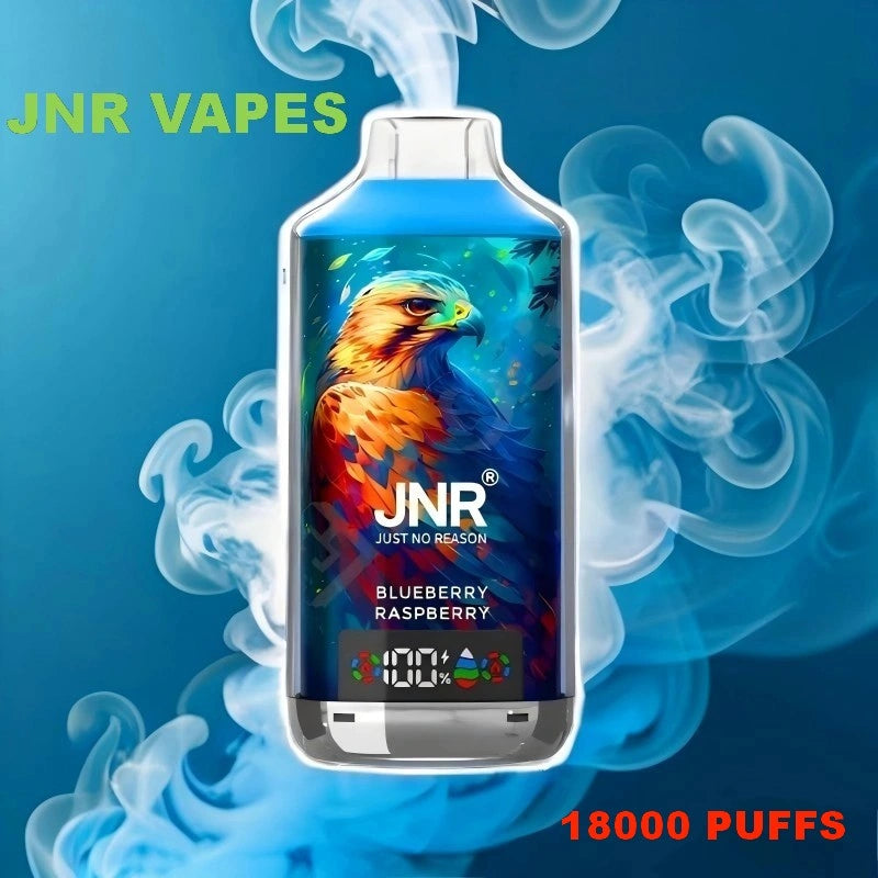 JNR Falcon-X 18000 PUFFS Factory Price Discount Sale-950mAh Battery, 24ml E-liquid, Multiple Nicotine 28 Flavors