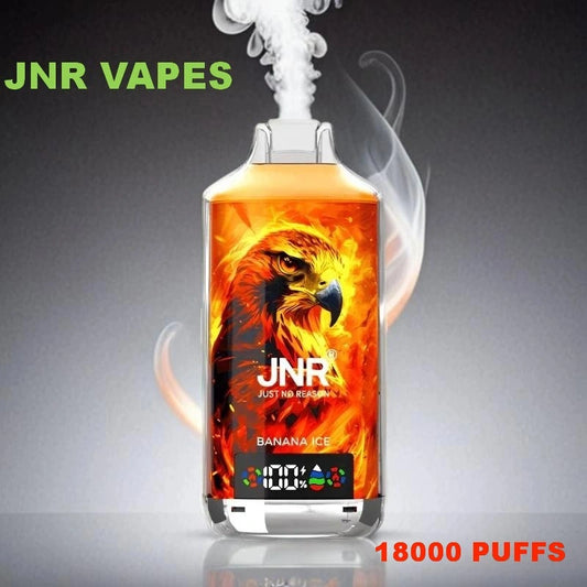 JNR Falcon-X 18000 PUFFS Factory Price Discount Sale-950mAh Battery, 24ml E-liquid, Multiple Nicotine 28 Flavors
