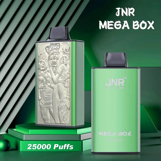 JNR Mega Box 25000 Puffs Good Price Hot Sale-850mAh Battery, 30ml E-liquid, Multiple Nicotine 20 Flavors