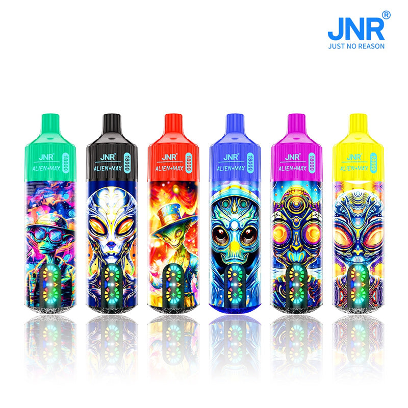 Jnr Alien Max 18000 Puff Tonardo Disposable Electronic Cigarette Vapes Vs Randm 9000