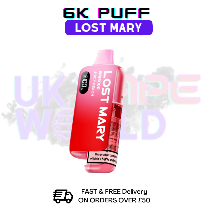 LOST MARY 6K Puff 6000 Refil Disposable Kit | Only £8