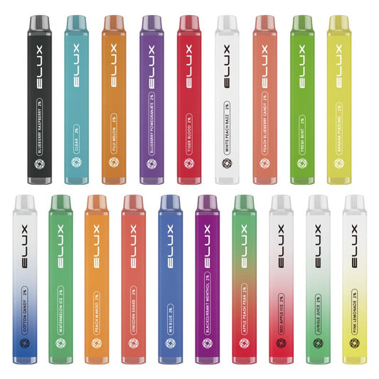 Bundle of 10 pcs Elux Legend Mini Disposable Vape Pen Device 600 Puffs