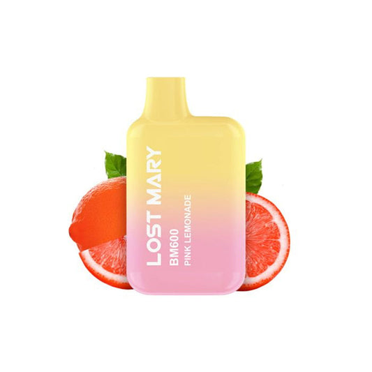 Lost Mary BM600 Disposable Vape - 600 Puffs, 20mg Nicotine, 10 Flavors