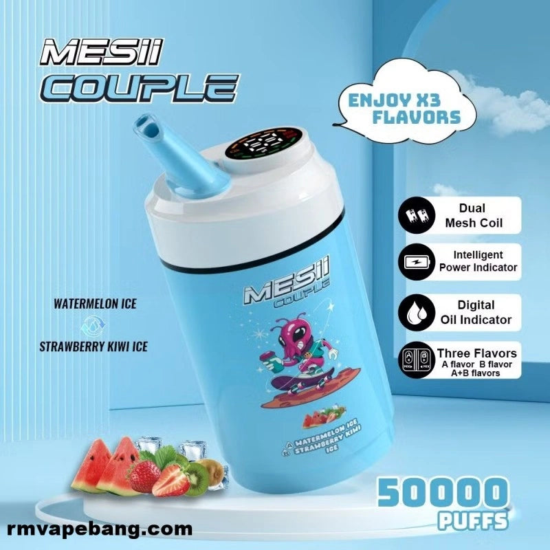 Mesii Couple 50K (Three Flavors) Top Choice for Vape Shops Factory Direct Price