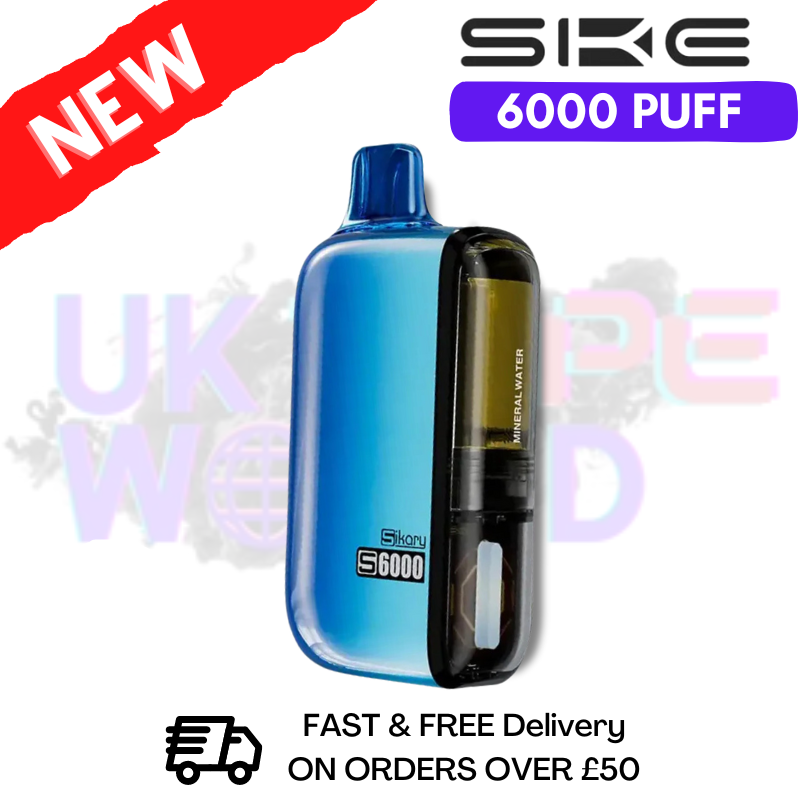 Mineral Water SKE SIKARY 6000 PUFF 6K Disposable Kit Naturevape Wholesale Mineral Water SKE SIKARY 6000 PUFF 6K Disposable Kit Naturevape Wholesale
