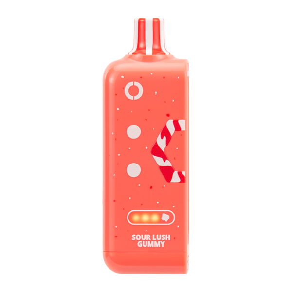 Sour Lush Gummy Off Stamp Sweet Cube 100mAh 18ml 25K
