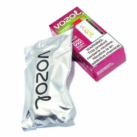 VOZOL STAR 9000 Puffs Disposable Vape (0% to 5% Nicotine)14ml 650mAh rechargeable battery Wholesale 29 Flavors