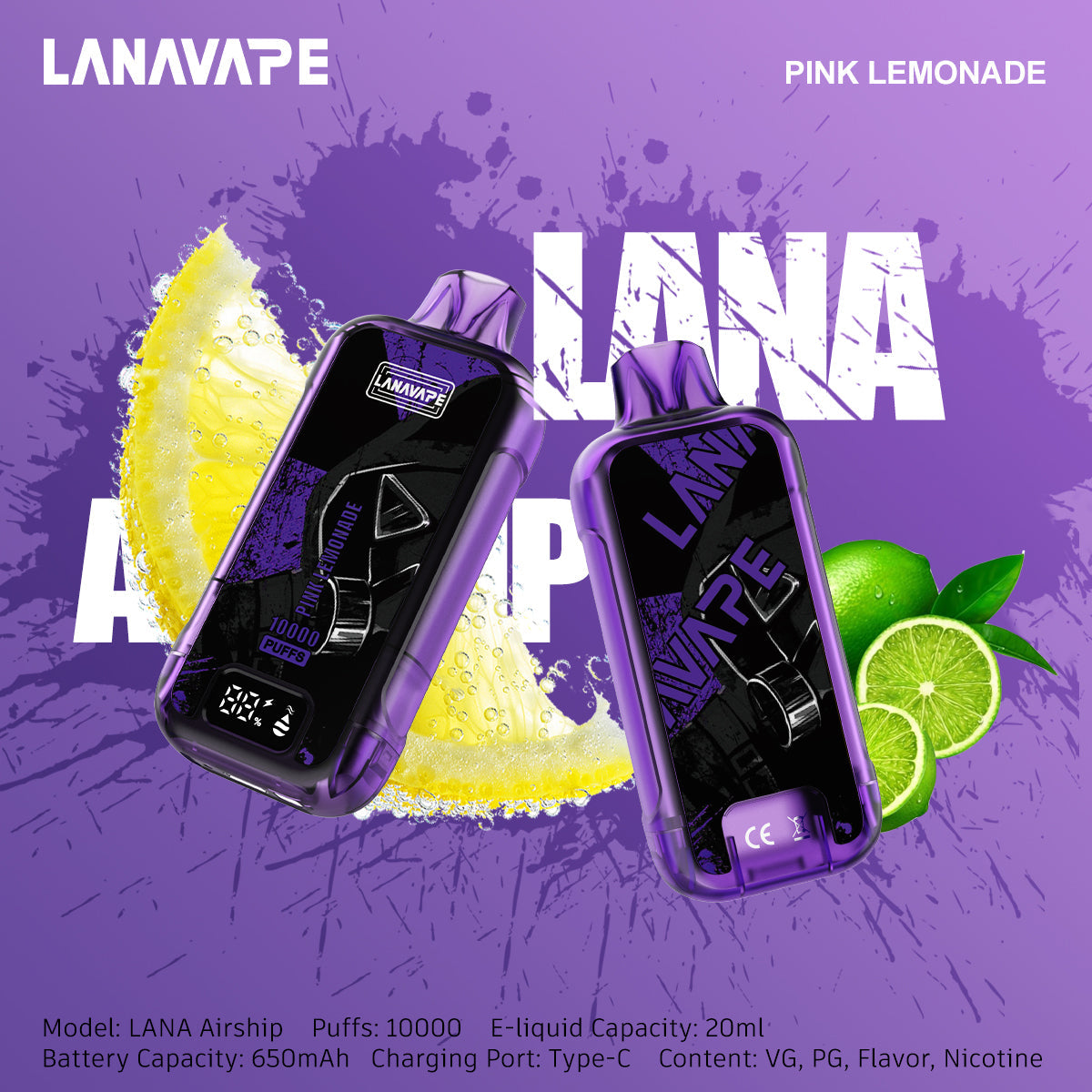 LANAVAPE 10000 Puffs Disposable Vape Wholesale