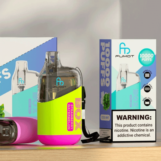 RandM Tornado Box 10000 Puffs 2% 5% Nicotine Rechargeable Disposable vape