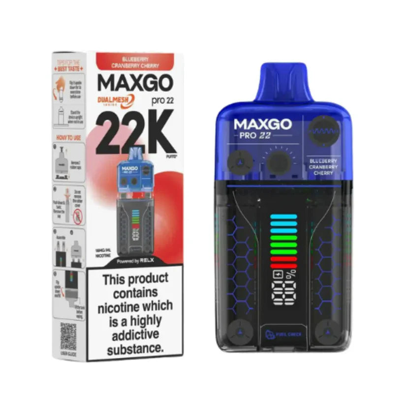 RELX MaxGo Pro 22k Prefilled Vape Kit