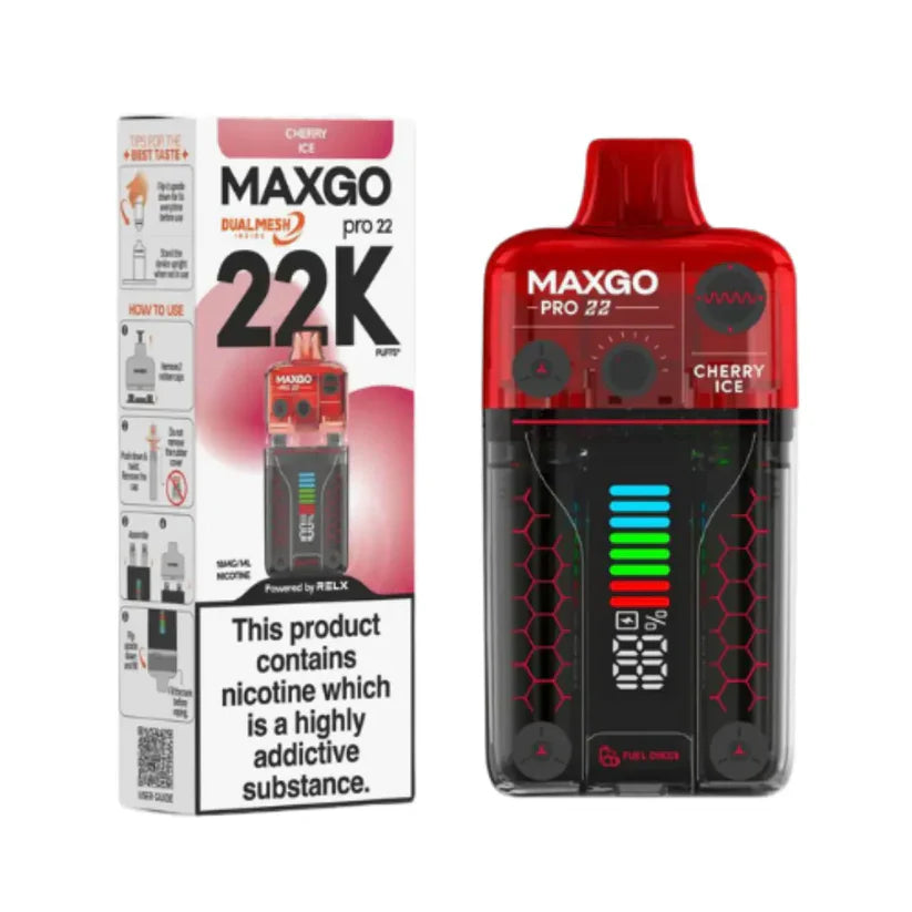 RELX MaxGo Pro 22k Prefilled Vape Kit