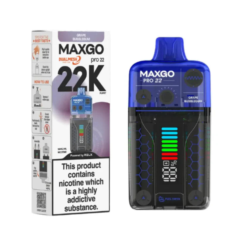 RELX MaxGo Pro 22k Prefilled Vape Kit