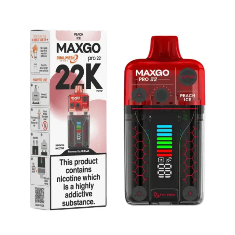 RELX MaxGo Pro 22k Prefilled Vape Kit