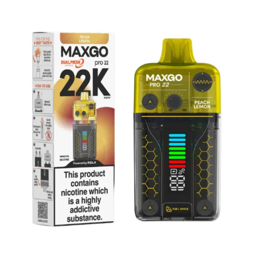 RELX MaxGo Pro 22k Prefilled Vape Kit