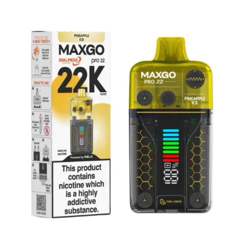 RELX MaxGo Pro 22k Prefilled Vape Kit
