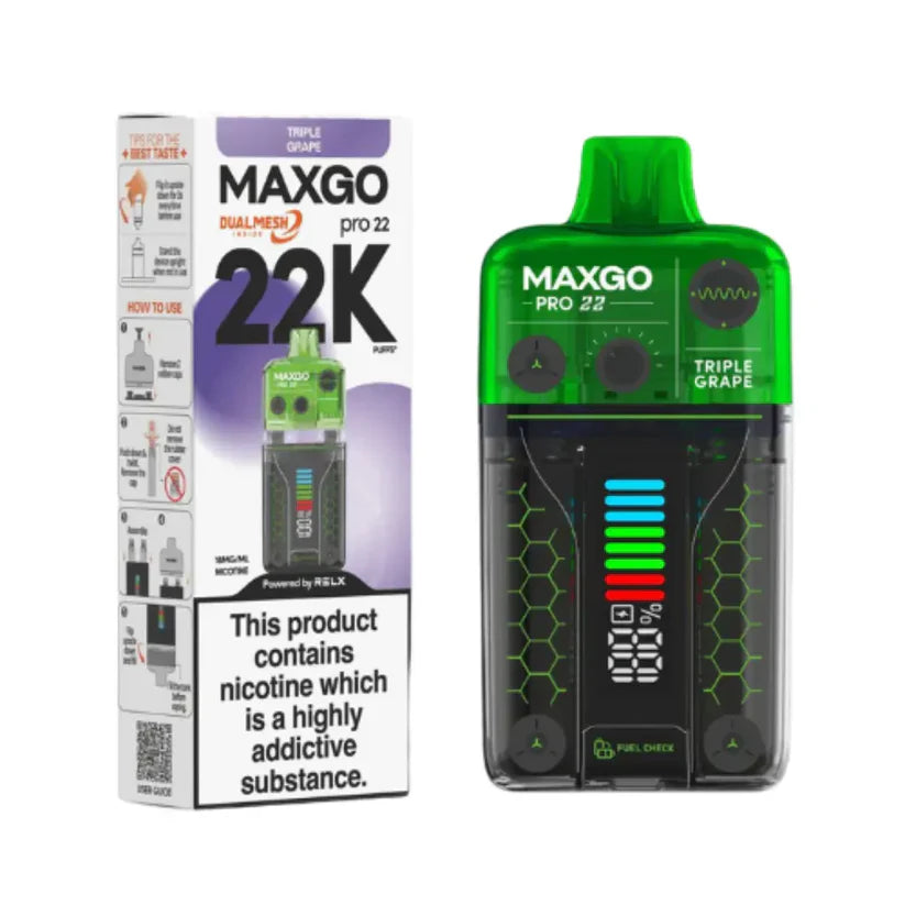 RELX MaxGo Pro 22k Prefilled Vape Kit