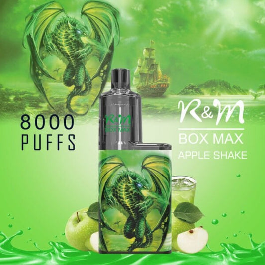 R&M BOX MAX 8000 Puffs Disposable Vape kit 12.5ml